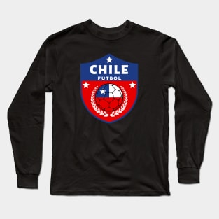 Chile Futbol Long Sleeve T-Shirt